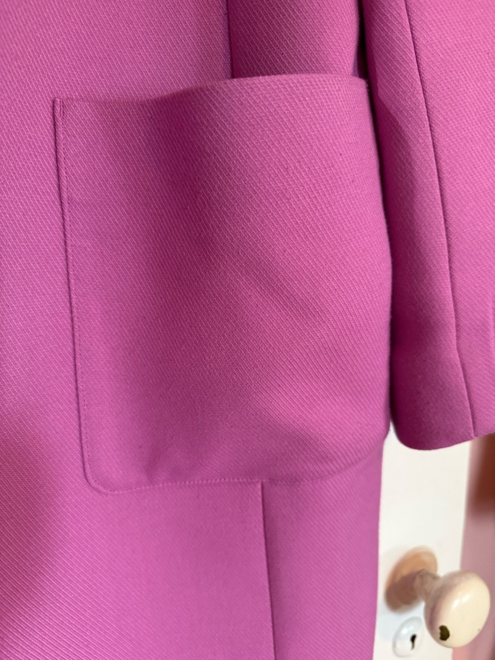 RW&CO. Pink Single-Button Spring Car Coat - Picture 12 of 12